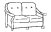 Embassy Loveseat - seats & backs